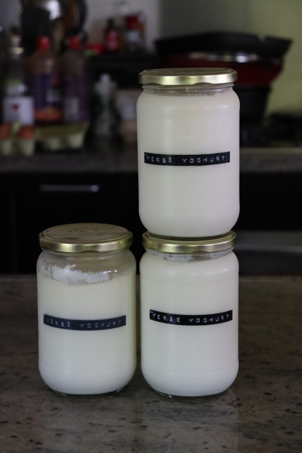 Zelfgemaakte yoghurt